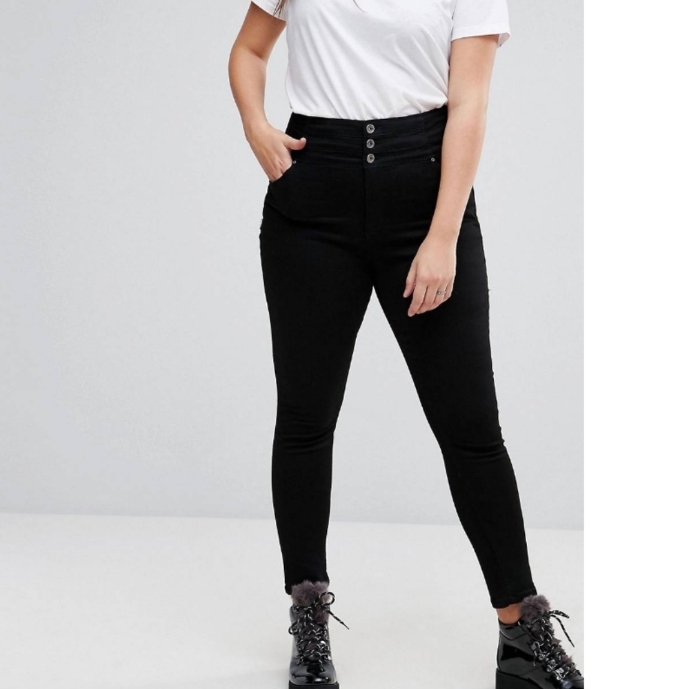 ASOS Simply Be Shape and Sculpt High Waist Jeans
